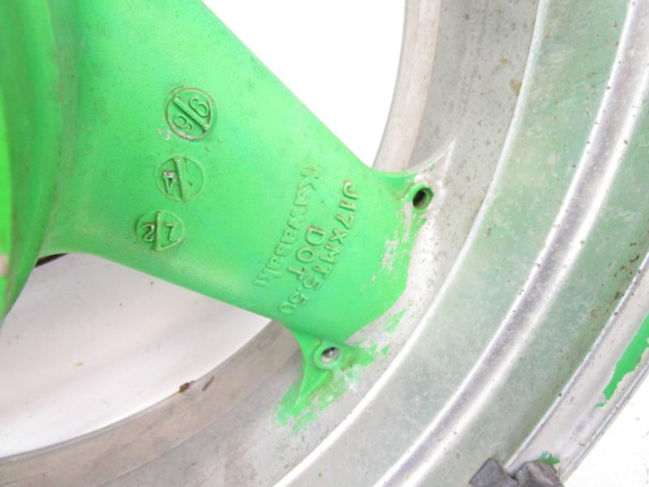 97 Kawasaki Ninja ZX9R B Rear Wheel Rim 17x5.5